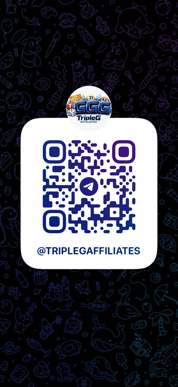 Telegram QR Code - @TripleGAffiliates